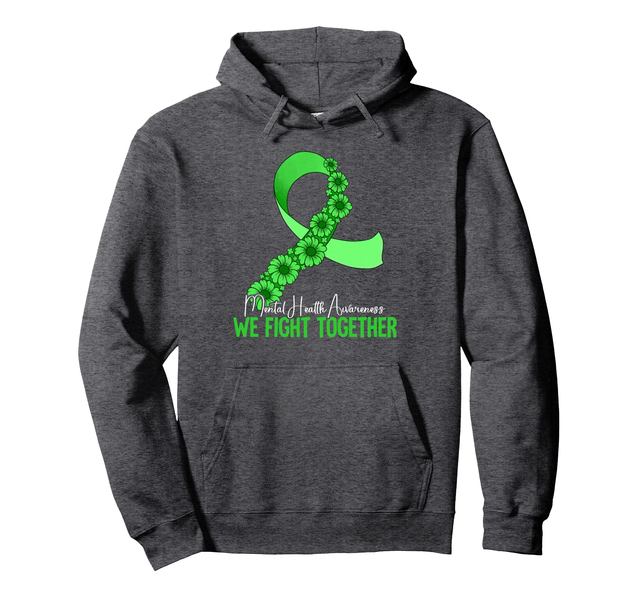 Mental Health Awareness Hoodie - Custom Art Print Men Women - T-Shirt, Sweatshirt, Hoodie
