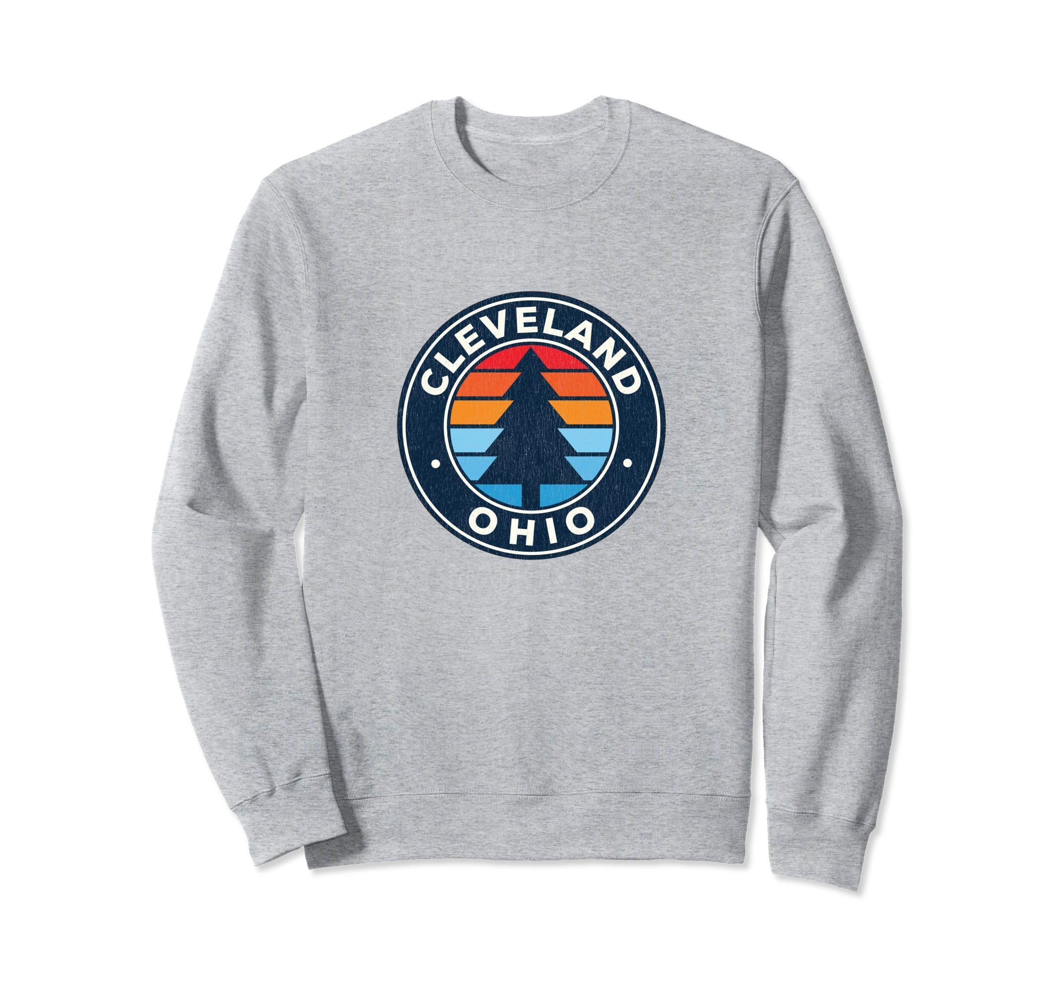 Cleveland Ohio Oh 70S Sweatshirt - Casual Everyday Wear for Adults - T-Shirt, Sweatshirt, Hoodie