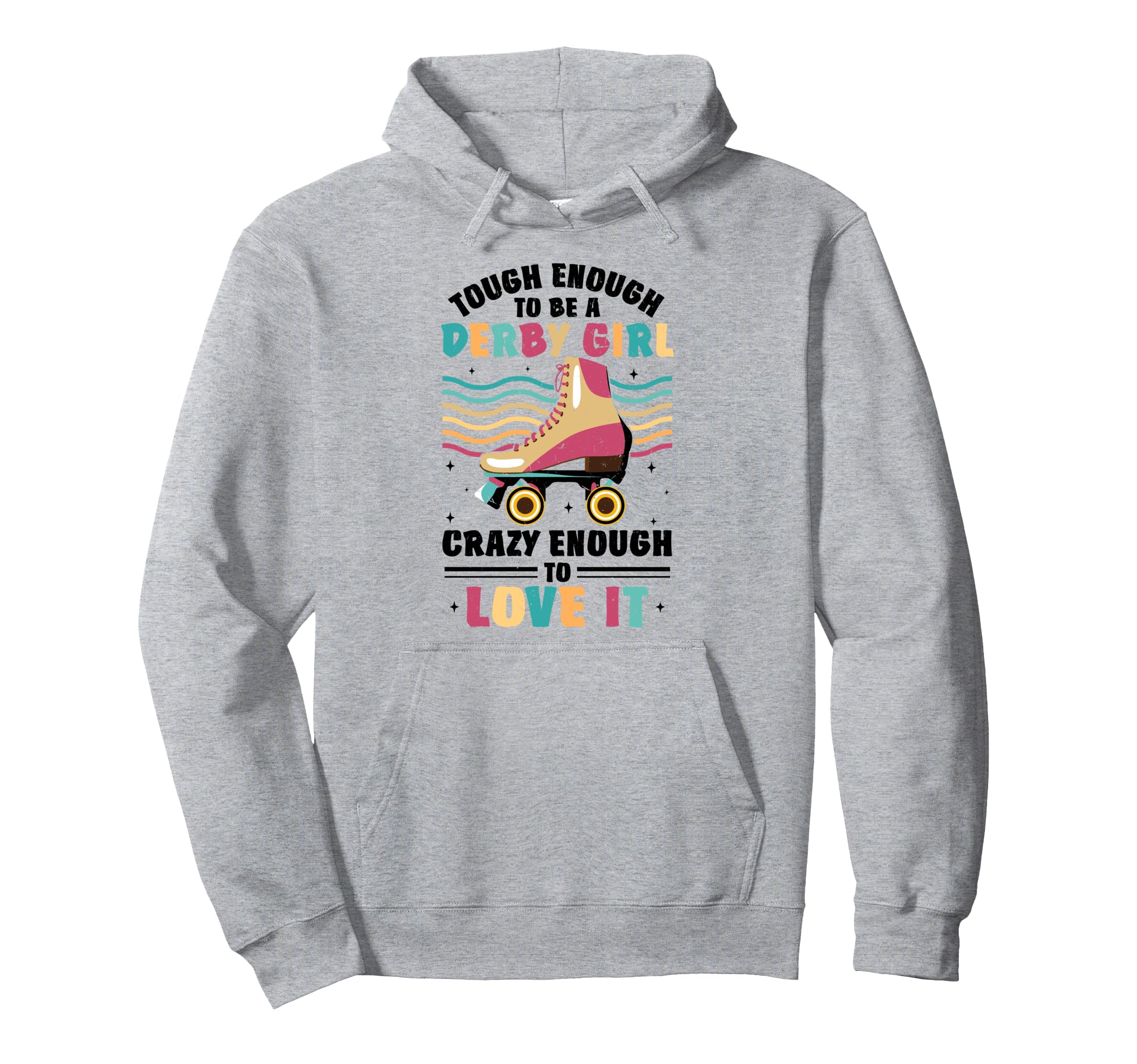 Rollerskates Roller Skates Rink Hoodie - Fun Novelty Design Men Women - T-Shirt, Sweatshirt, Hoodie