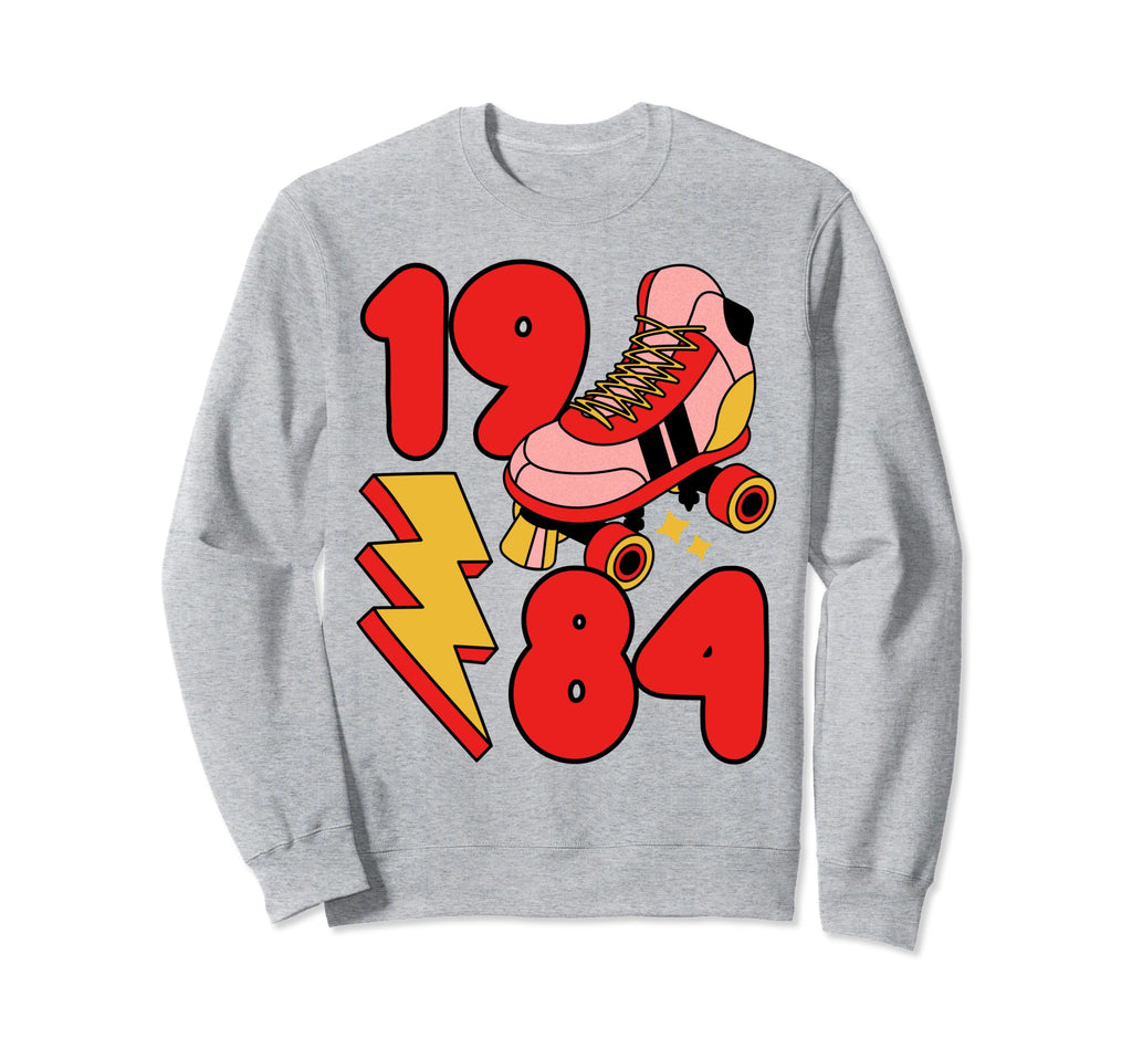1984 Roller Skate 80S Nostalgia Sweatshirt - Trendy Graphic Men Women - T-Shirt, Sweatshirt, Hoodie