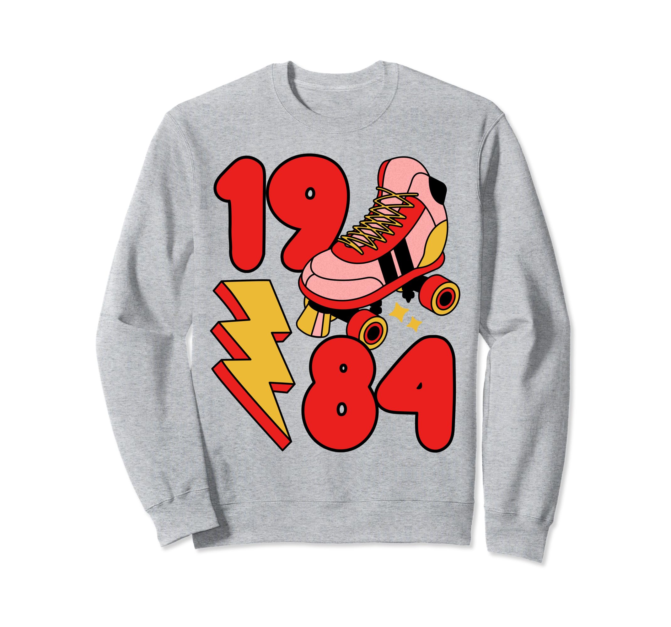 1984 Roller Skate 80S Nostalgia Sweatshirt - Trendy Graphic Men Women - T-Shirt, Sweatshirt, Hoodie