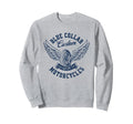 Blue Collar Custom Motorcycles Sweatshirt - Graphic Print for Adults - T-Shirt, Sweatshirt, Hoodie