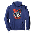 Party Us Yay Patriotic 4Th July America Hoodie - Unique Graphic for Adults - T-Shirt, Sweatshirt, Hoodie