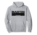 Martin Surname Sunset Hoodie - Casual Everyday Wear Men Women - T-Shirt, Sweatshirt, Hoodie