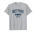 West Paris Maine Me Sports T-Shirt - Casual Everyday Wear for Adults - T-Shirt, Sweatshirt, Hoodie