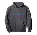 Suicide Awareness Heartbeat Happy Hoodie - Aesthetic Graphic Men Women - T-Shirt, Sweatshirt, Hoodie