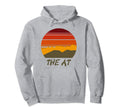 Hiking Appalachian Trail Sunset Hoodie - Minimalist Print for Adults - T-Shirt, Sweatshirt, Hoodie