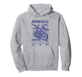 Bonneville Salt Flats Motorcycle Hoodie - Streetwear Style for Adults - T-Shirt, Sweatshirt, Hoodie