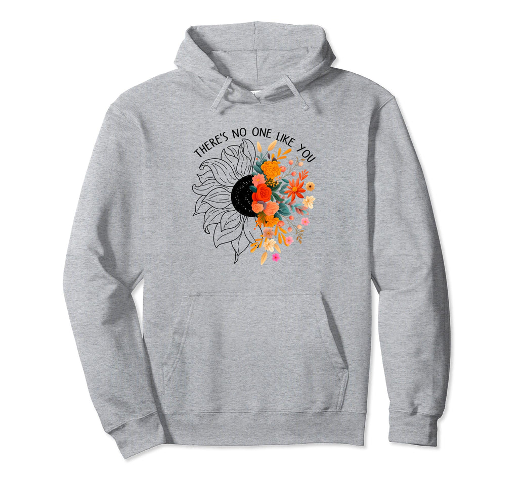 Kindness Sunflower Be Kind Self Care Hoodie - Minimalist Print Men Women - T-Shirt, Sweatshirt, Hoodie