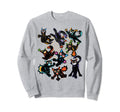 Cartoon Rainbow Black Cat Lover Sweatshirt - Novelty Apparel Men Women - T-Shirt, Sweatshirt, Hoodie