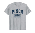 Pinch West Virginia Wv Athletic Sports T-Shirt - Custom Art Print Unisex - T-Shirt, Sweatshirt, Hoodie