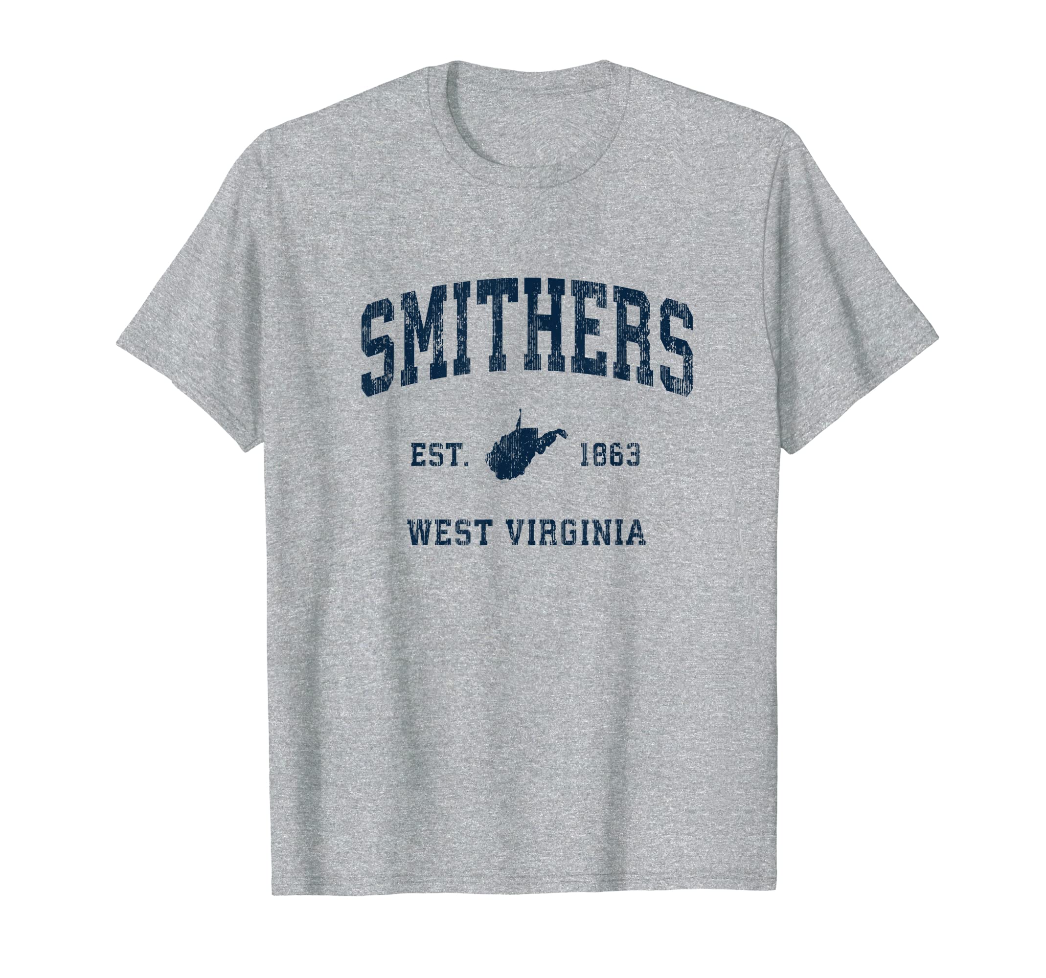 Smithers West Virginia Wv Athletic T-Shirt - Casual Everyday Wear Unisex - T-Shirt, Sweatshirt, Hoodie