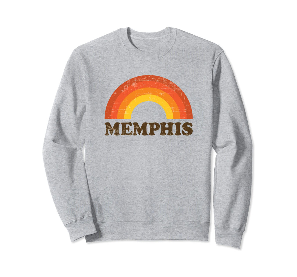 Memphis Rainbow Souvenir 60S 70S Sweatshirt - Custom Art Print Unisex - T-Shirt, Sweatshirt, Hoodie