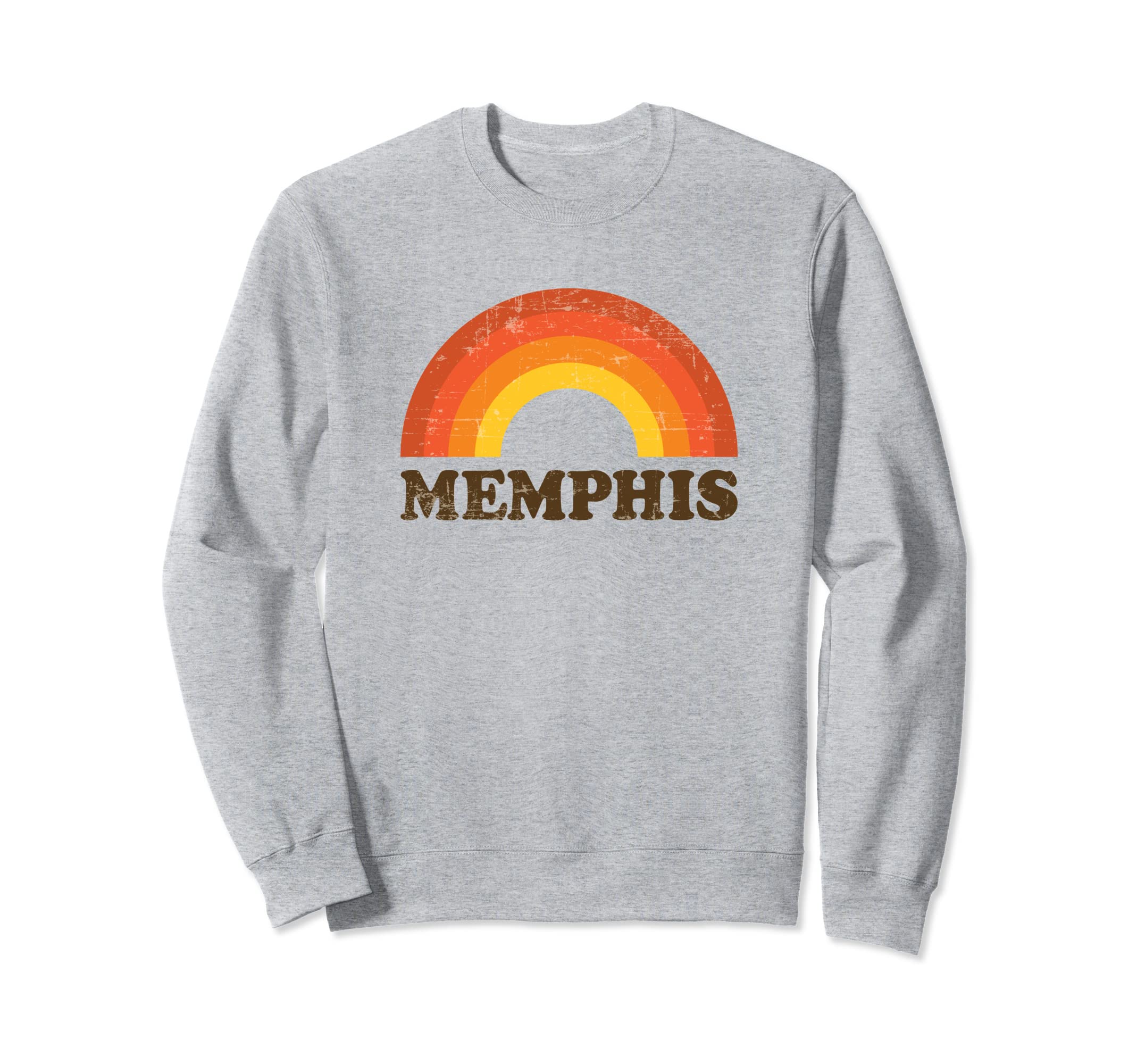 Memphis Rainbow Souvenir 60S 70S Sweatshirt - Custom Art Print Unisex - T-Shirt, Sweatshirt, Hoodie