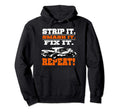 Demolition Derby Car Hoodie - Aesthetic Graphic for Adults - T-Shirt, Sweatshirt, Hoodie