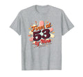 Birthday Gift Finer 53 Typography Art T-Shirt - Graphic Print Unisex - T-Shirt, Sweatshirt, Hoodie