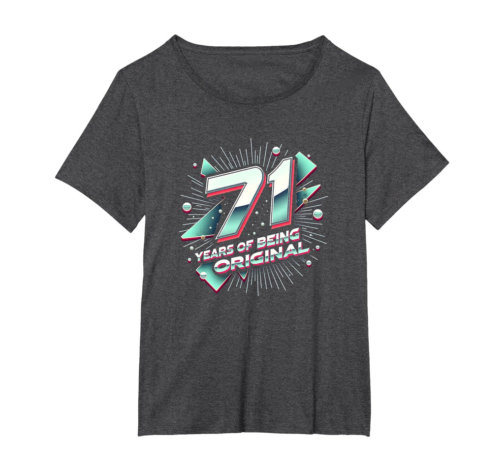 71 Years Original Birthday Gift T-Shirt - Custom Art Print for Adults - T-Shirt, Sweatshirt, Hoodie