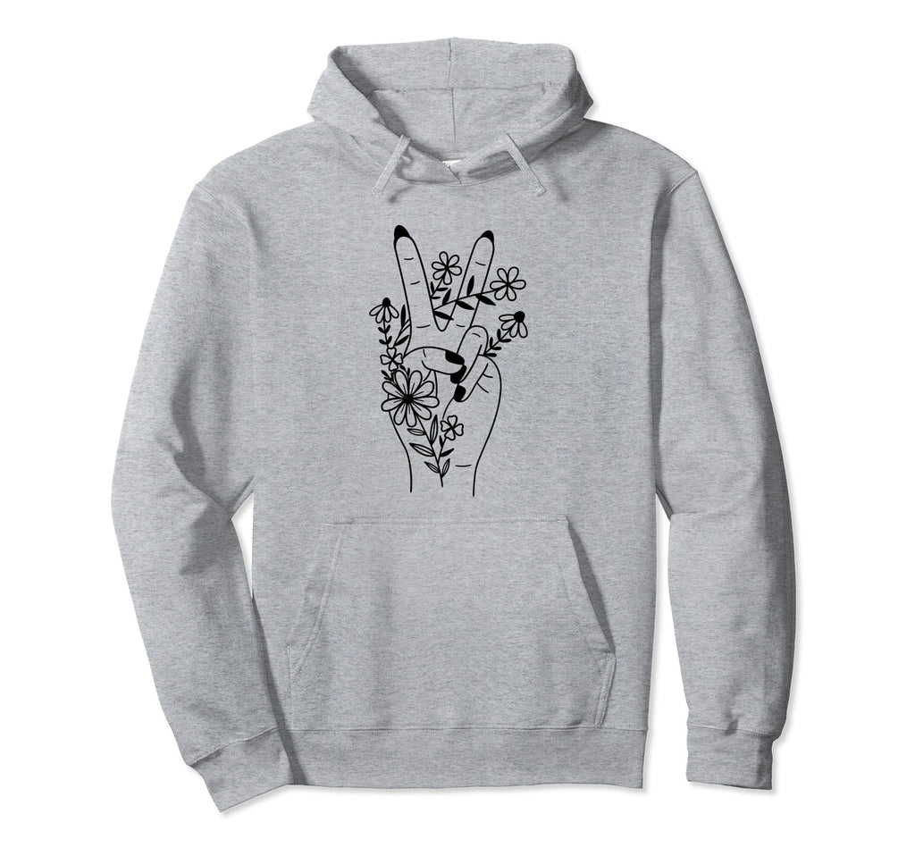 Hand Flower Self Care Hoodie - Streetwear Style Unisex - T-Shirt, Sweatshirt, Hoodie