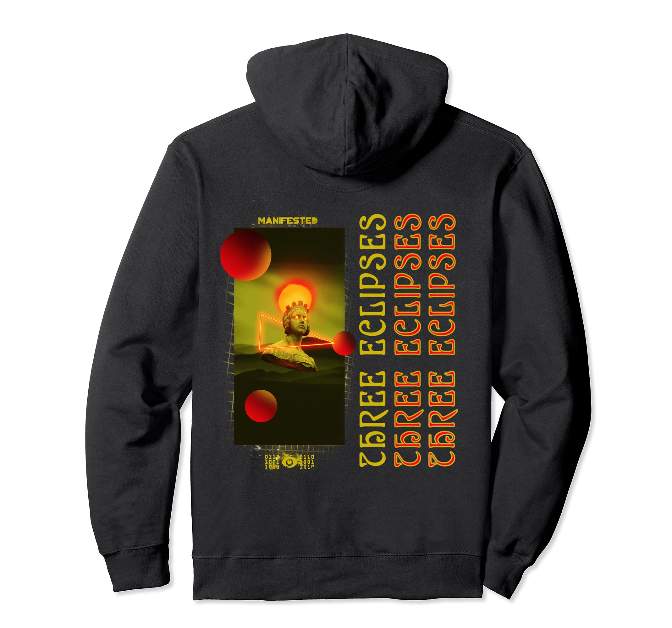 Vaporwave Aesthetic Greek Statue Hoodie - Aesthetic Graphic Men Women - T-Shirt, Sweatshirt, Hoodie