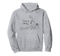 Self Care Frog Drinking Tea Yoga Hoodie - Graphic Print Men Women - T-Shirt, Sweatshirt, Hoodie