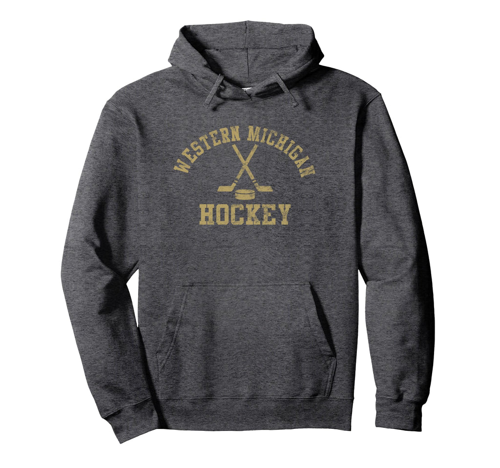 Western Michigan Hockey Hoodie - Graphic Print for Adults - T-Shirt, Sweatshirt, Hoodie