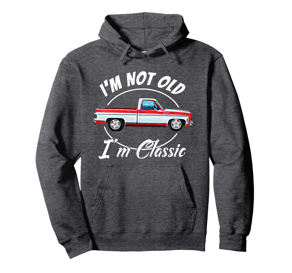Im Not Old Im Short Bed Square Body Hoodie - Custom Art Print for Adults - T-Shirt, Sweatshirt, Hoodie
