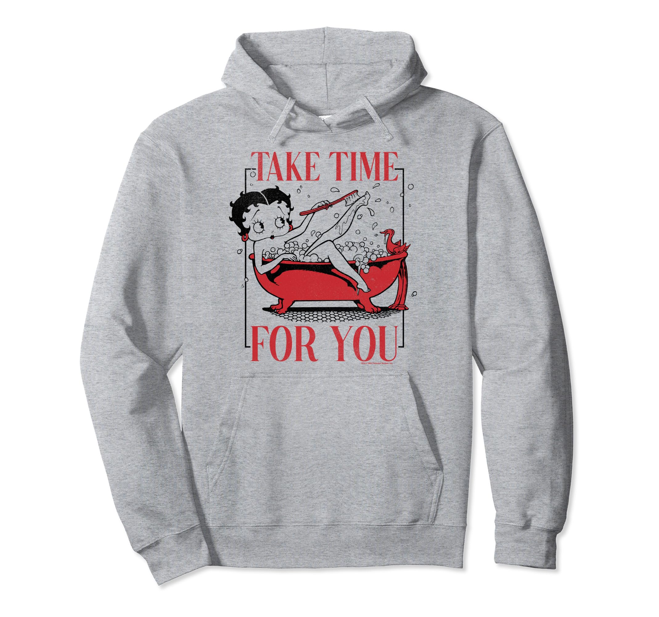 Betty Boop Take Time You Bath Time Self Hoodie - Streetwear Style Unisex - T-Shirt, Sweatshirt, Hoodie
