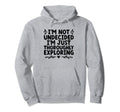 Overthinking Overthinker Funny Sarcasm Hoodie - Custom Art Print Unisex - T-Shirt, Sweatshirt, Hoodie