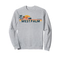 West Palm Beach Florida Beach Summer Sweatshirt - Fun Novelty Design Unisex - T-Shirt, Sweatshirt, Hoodie