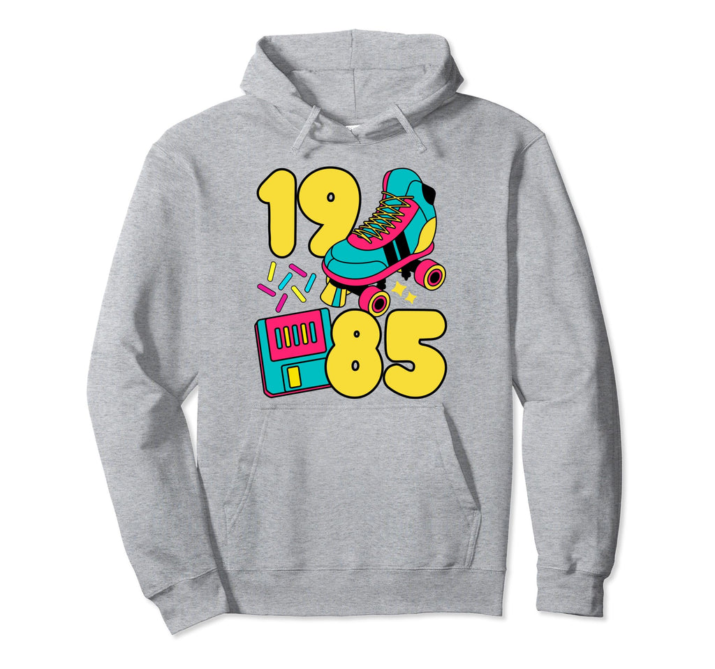 1985 Slow Tec 80S Candy Roller Rink Hoodie - Novelty Apparel Unisex - T-Shirt, Sweatshirt, Hoodie