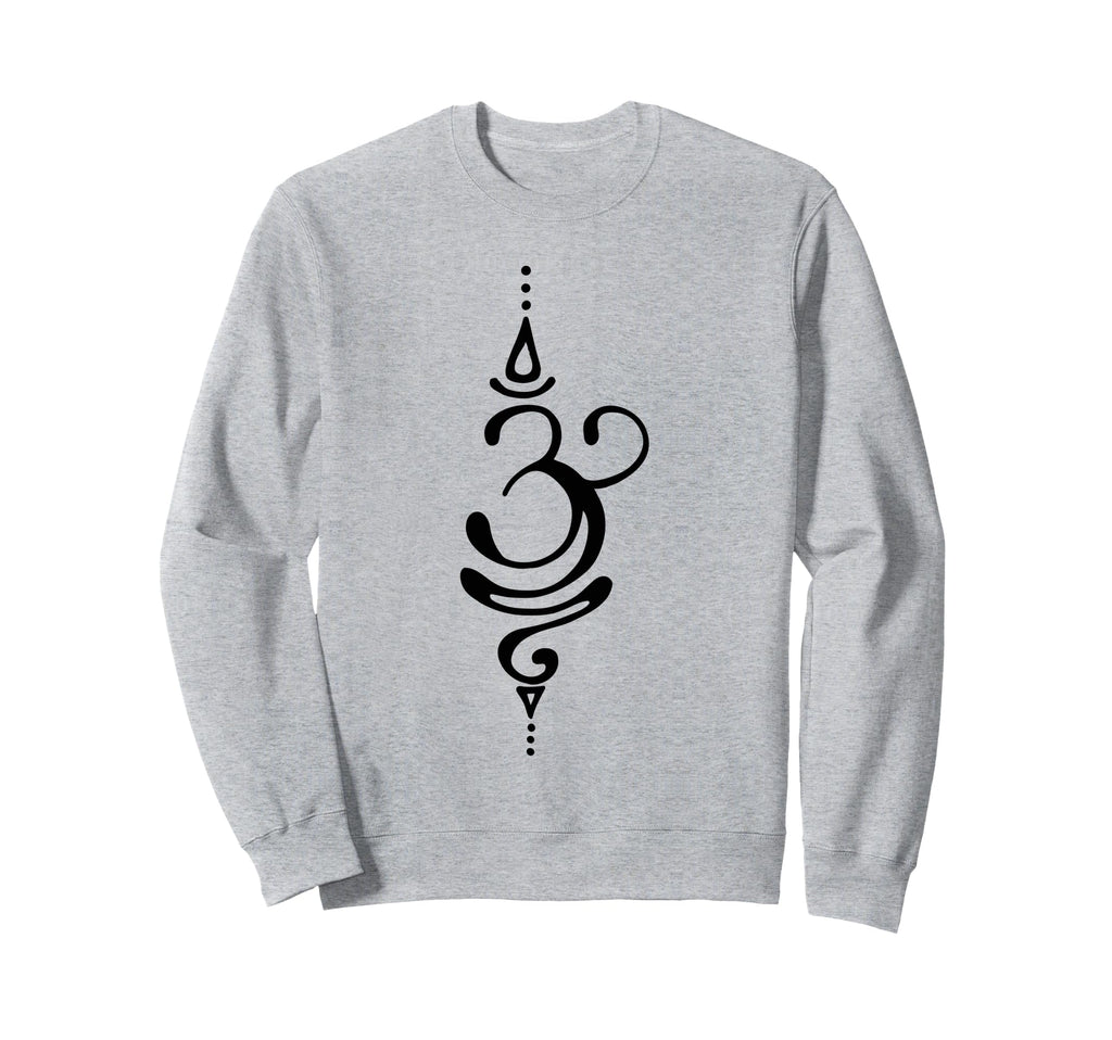 Inspirational Breathe Symbol Yoga Sweatshirt - Aesthetic Graphic Unisex - T-Shirt, Sweatshirt, Hoodie