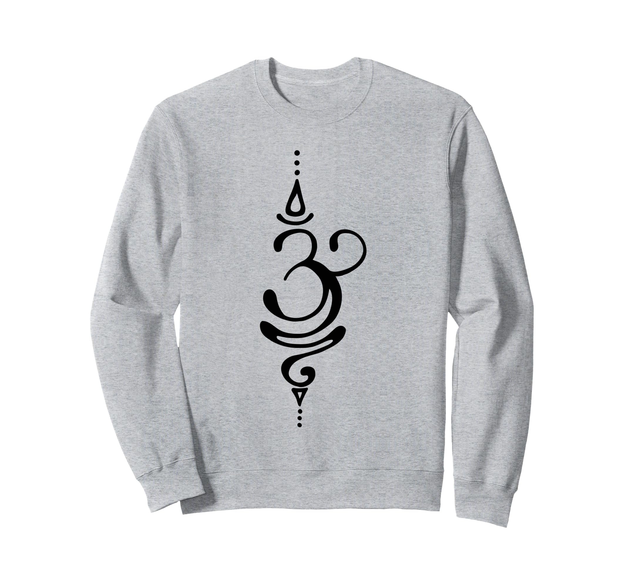 Inspirational Breathe Symbol Yoga Sweatshirt - Aesthetic Graphic Unisex - T-Shirt, Sweatshirt, Hoodie