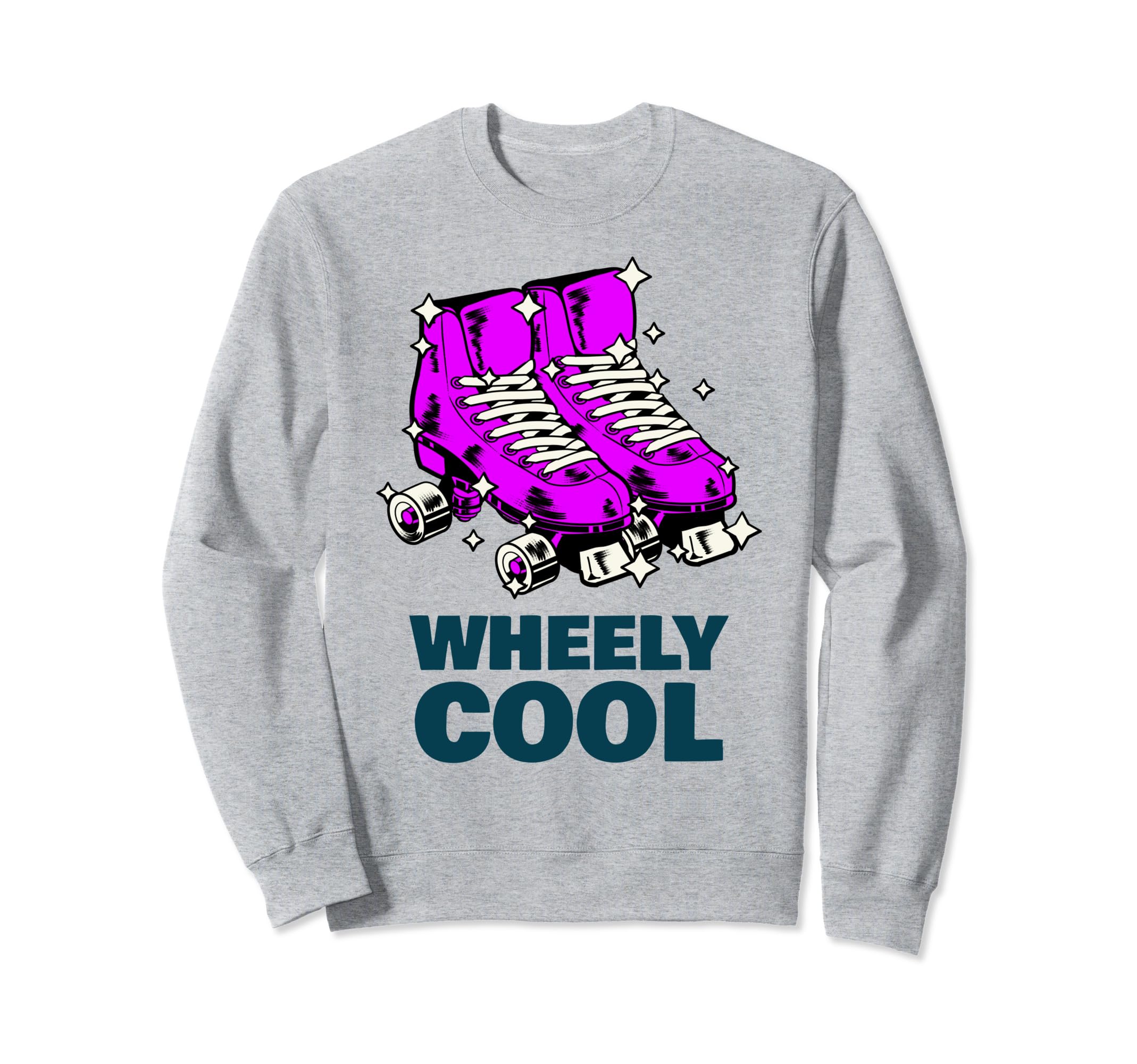 Roller Skating Skate 1980S Sweatshirt - Casual Everyday Wear Men Women - T-Shirt, Sweatshirt, Hoodie