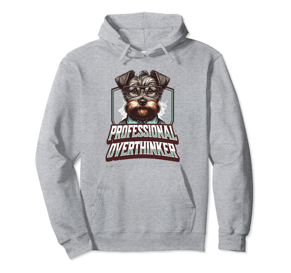Sophisticated Overthinker Dog Lover Hoodie - Streetwear Style for Adults - T-Shirt, Sweatshirt, Hoodie