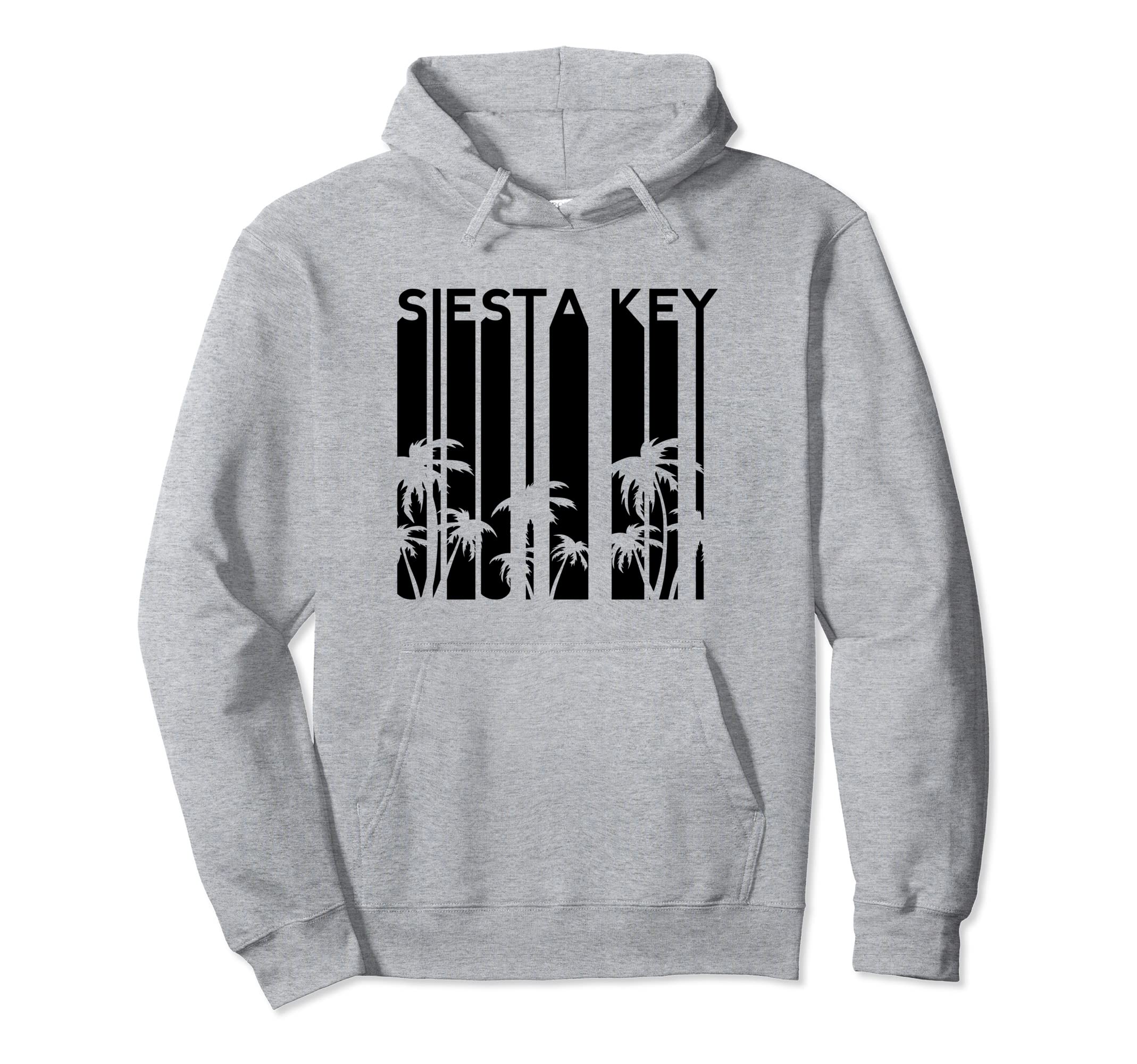 Siesta Key Florida Beach Vacation Hoodie - Graphic Print Men Women - T-Shirt, Sweatshirt, Hoodie