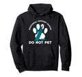 Ptsd Emotional Support Human Hoodie - Minimalist Print for Adults - T-Shirt, Sweatshirt, Hoodie