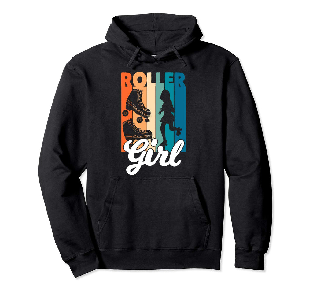 Roller Skating Theme Roller Skates Hoodie - Custom Art Print for Adults - T-Shirt, Sweatshirt, Hoodie