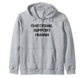 Emotional Support Human Co T-Shirt - Graphic Print Men Women - T-Shirt, Sweatshirt, Hoodie