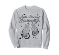 Anti Social Butterfly Simple Sweatshirt - Trendy Graphic for Adults - T-Shirt, Sweatshirt, Hoodie