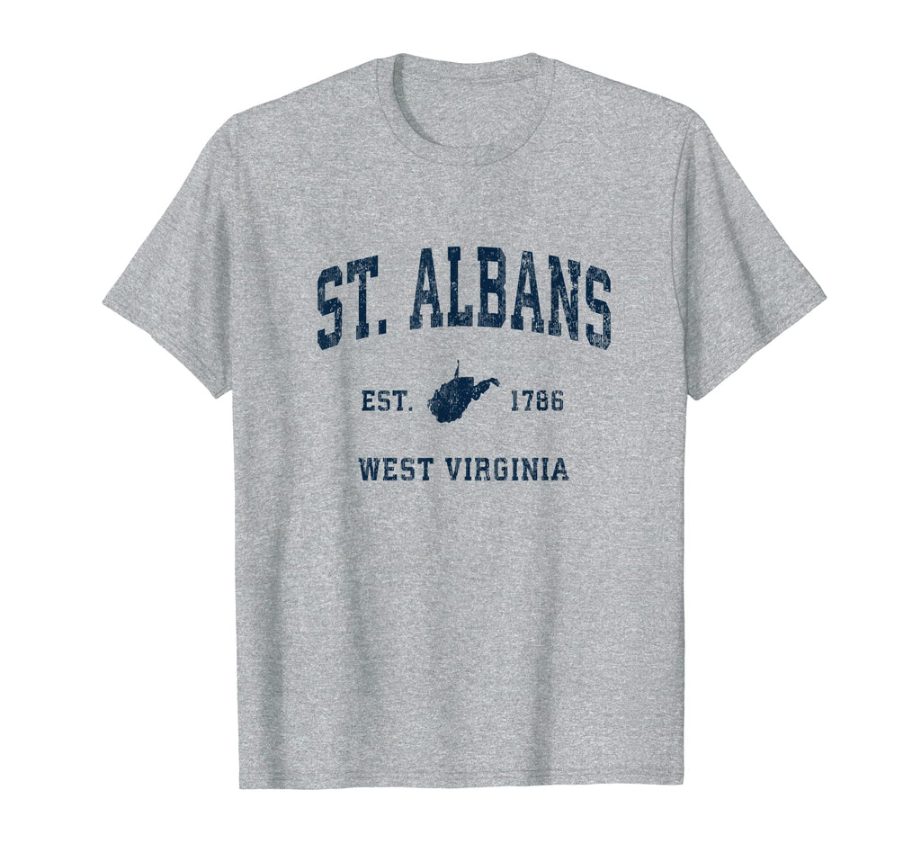 St Albans West Virginia Wv Athletic T-Shirt - Aesthetic Graphic Men Women - T-Shirt, Sweatshirt, Hoodie