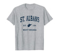 St Albans West Virginia Wv Athletic T-Shirt - Aesthetic Graphic Men Women - T-Shirt, Sweatshirt, Hoodie