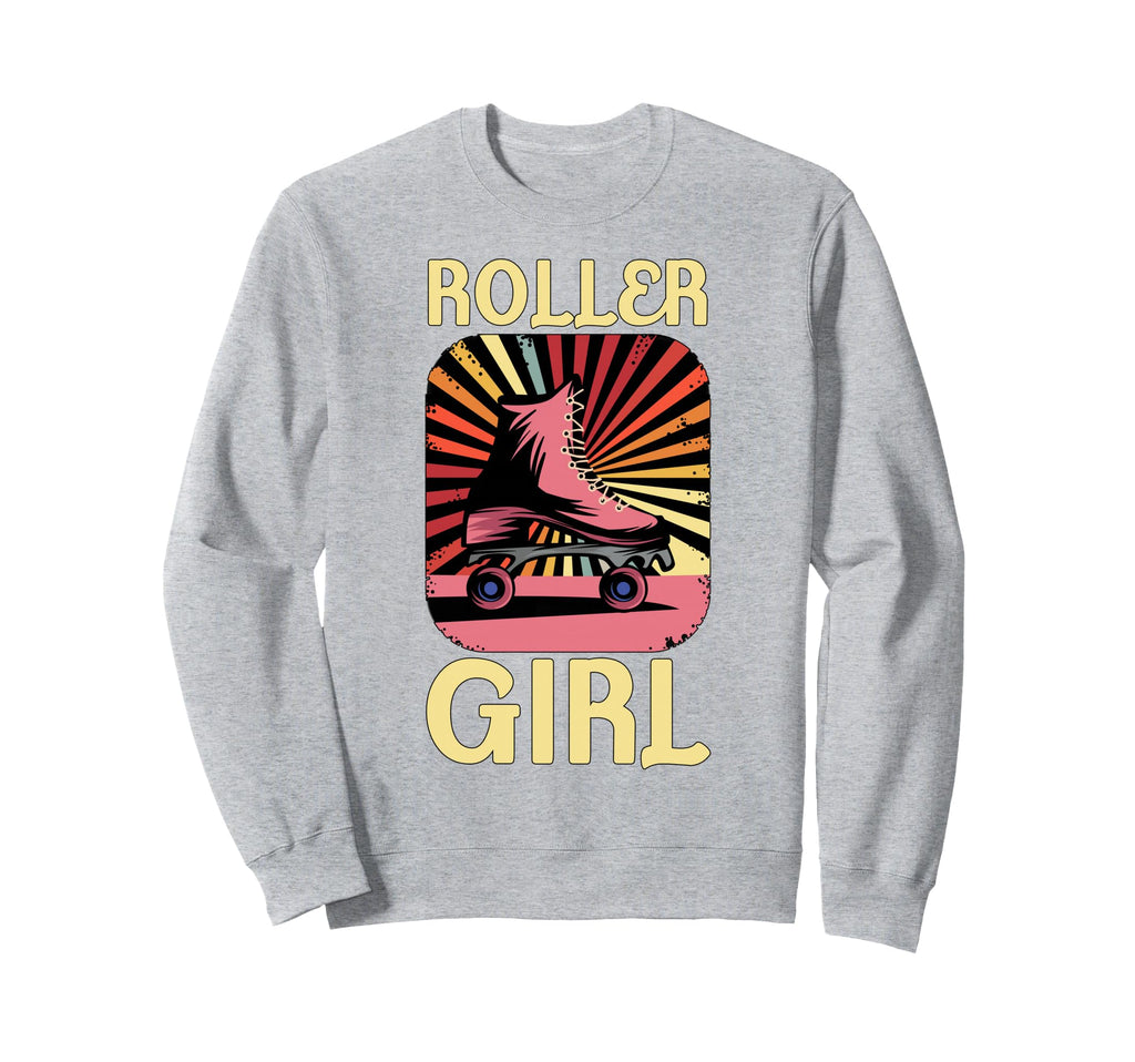 70S 80S Roller Skater Skating Skates Sweatshirt - Minimalist Print Unisex - T-Shirt, Sweatshirt, Hoodie