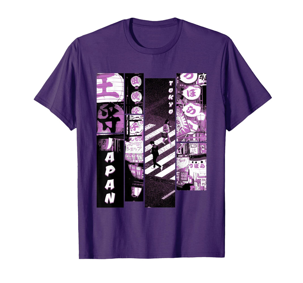 Aesthetic Vaporwave Japan 80S 90S T-Shirt - Unique Graphic for Adults - T-Shirt, Sweatshirt, Hoodie