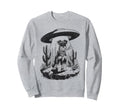 Schnauzer Schnauzer Ufo Western Sweatshirt - Novelty Apparel for Adults - T-Shirt, Sweatshirt, Hoodie