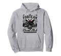 Fortean Social Club Bigfoot Mothman Alien Hoodie - Graphic Print Unisex - T-Shirt, Sweatshirt, Hoodie
