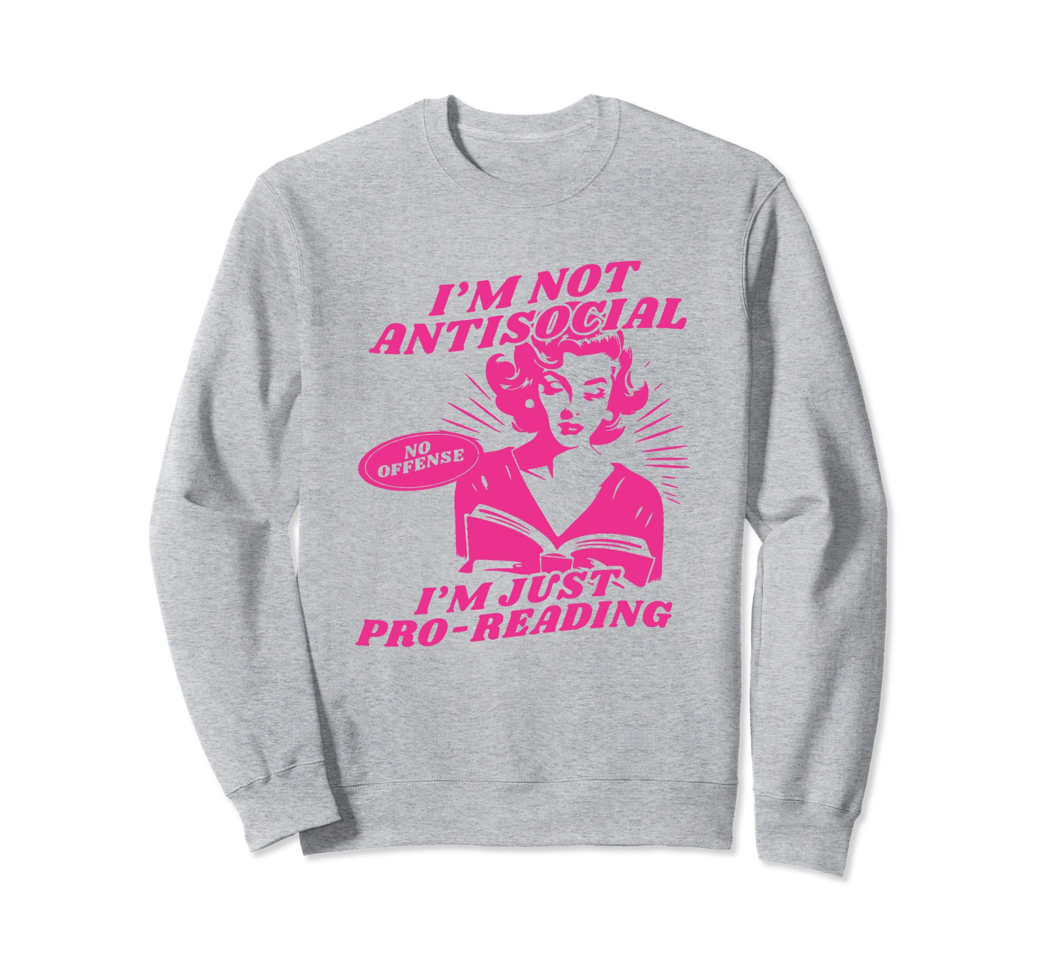 Funny Antisocial Book Club Introvert Sweatshirt - Streetwear Style Unisex - T-Shirt, Sweatshirt, Hoodie
