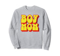 Mom 70S Typography Mothers Sons Sweatshirt - Minimalist Print for Adults - T-Shirt, Sweatshirt, Hoodie