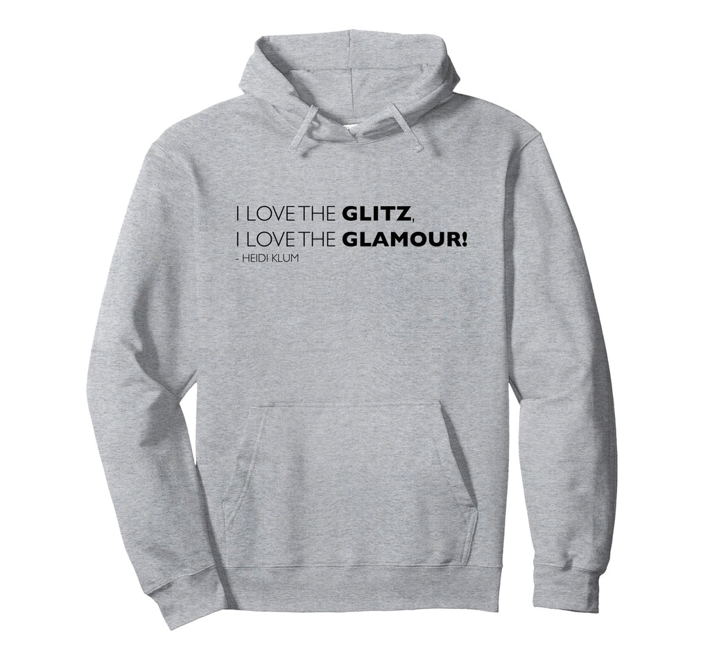 Glitz Glamour Heidi Klum Hoodie - Minimalist Print Unisex - T-Shirt, Sweatshirt, Hoodie