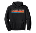 Colorado Springs Distressed Hoodie - Casual Everyday Wear for Adults - T-Shirt, Sweatshirt, Hoodie