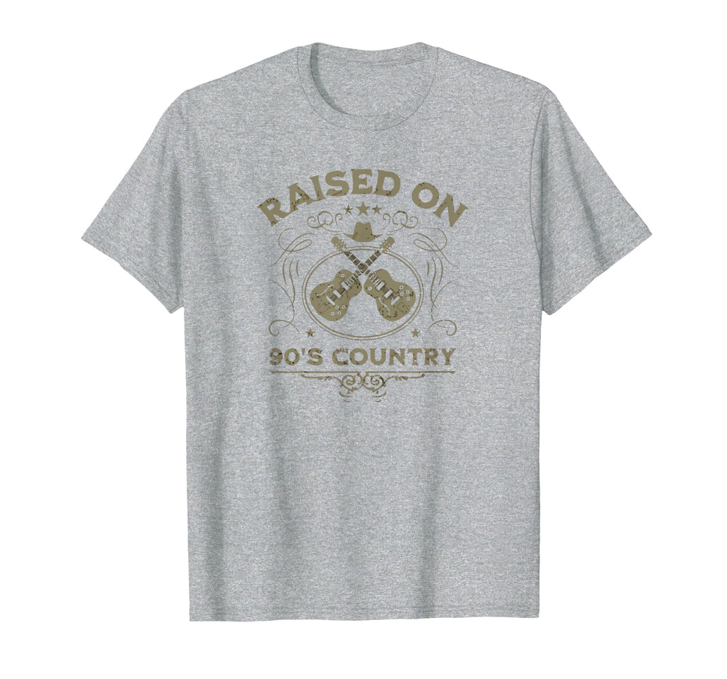 Raised 90S Country Music Funny Southern T-Shirt - Aesthetic Graphic Unisex - T-Shirt, Sweatshirt, Hoodie